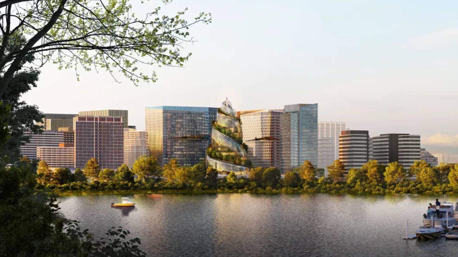 Photo 3 Amazons Helix Headquarters can proceed Photo 3 Amazons Helix Headquarters can proceed