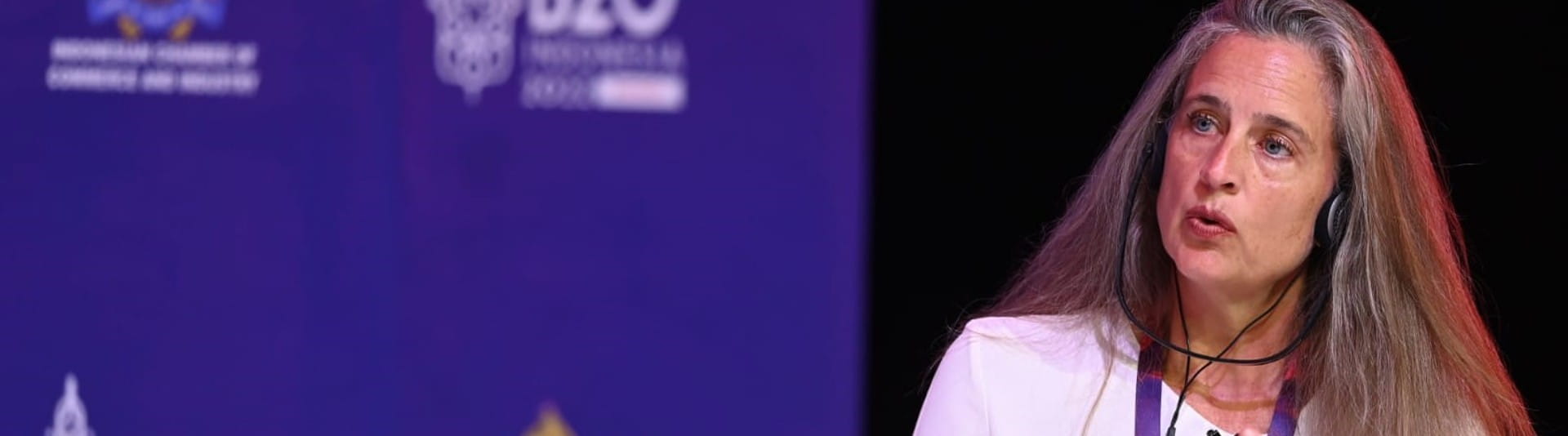 B20 Summit 2023 Bettina Schaller SBB Panel - Banner