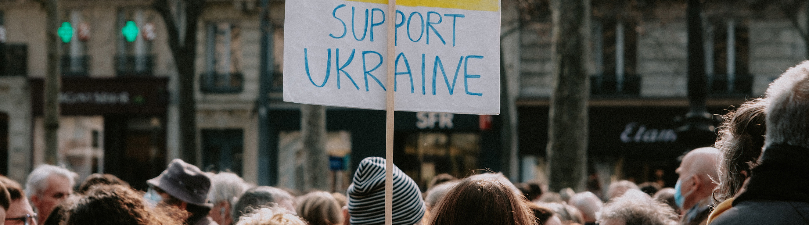support ukraine thin banner support ukraine thin banner