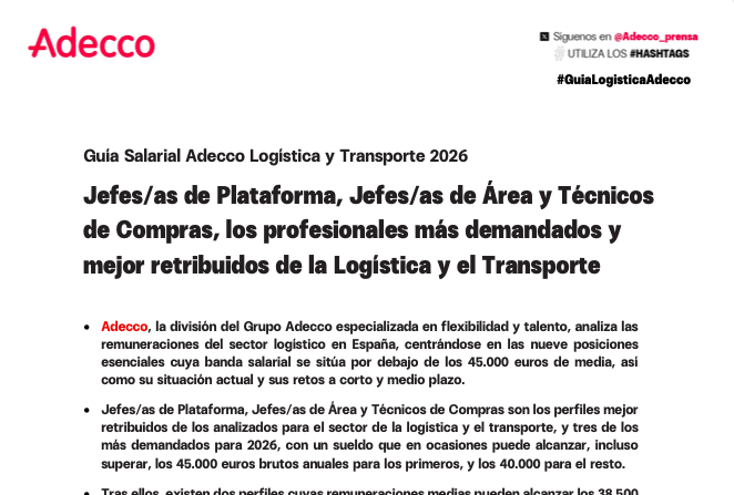 nota de prensa