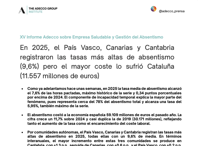 nota de prensa